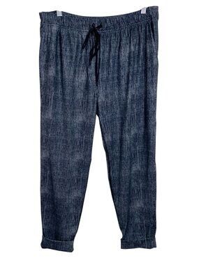 Lululemon Pants Womens Sz 8 Jet Crop Luxtreme Pockets Black Gray Yoga Gym Wear